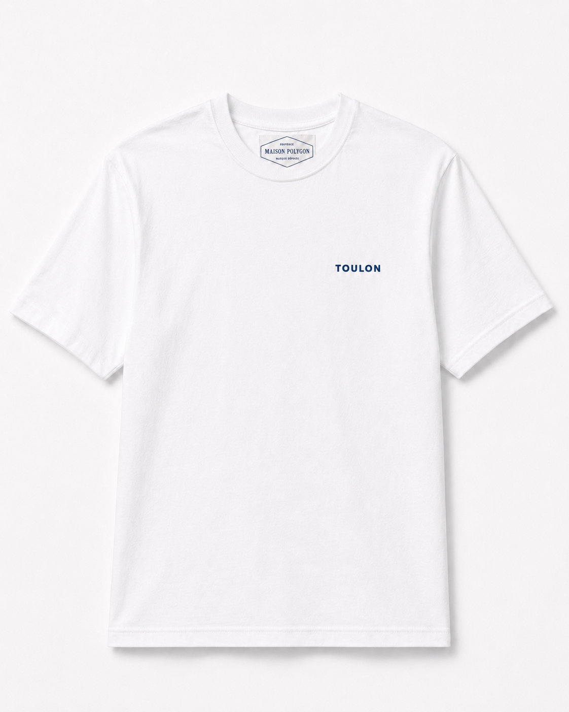 Précommander le T-shirt Toulon ⚓️ — Collection SUD ☀️ | 100 % coton 240 GSM 🇫🇷 | Maison Polygon