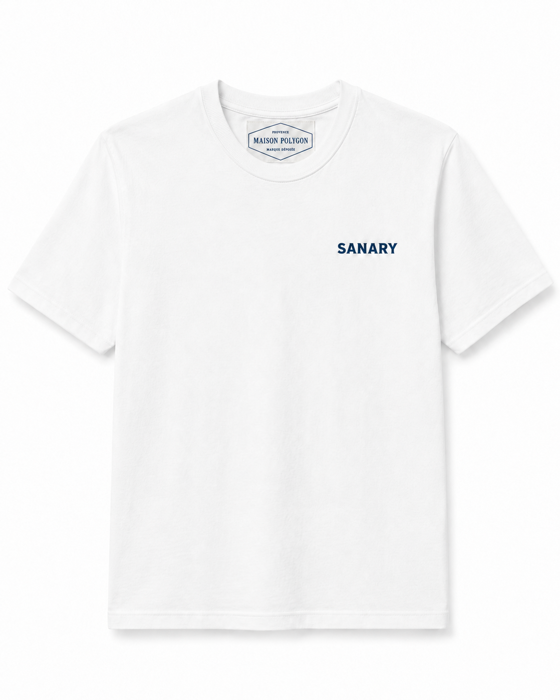 Précommander le T-shirt Sanary-sur-Mer ⛵️ — Collection SUD ☀️ | 100 % coton 240 GSM 🇫🇷 | Maison Polygon