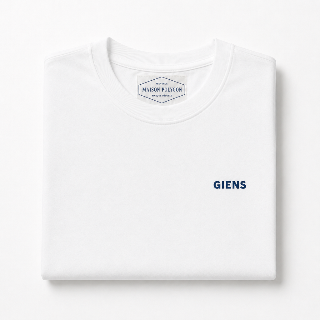 Précommander le T-shirt Giens 🌾 — Collection SUD ☀️ | 100 % coton 240 GSM 🇫🇷 | Maison Polygon