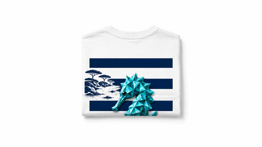 Précommander le T-shirt Porquerolles 🐠 — Collection SUD ☀️ | 100 % coton 240 GSM 🇫🇷 | Maison Polygon