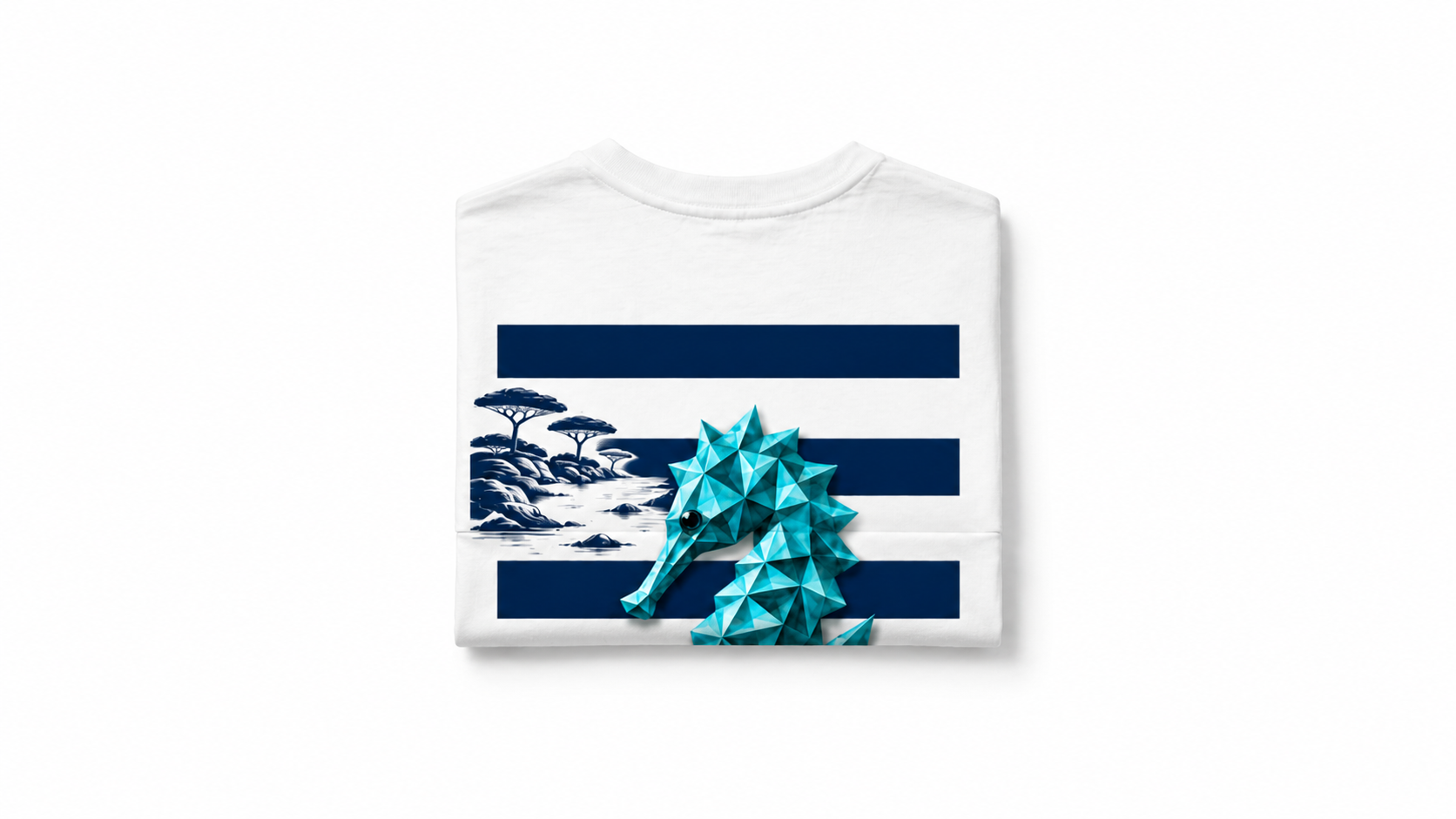 Précommander le T-shirt Porquerolles 🐠 — Collection SUD ☀️ | 100 % coton 240 GSM 🇫🇷 | Maison Polygon