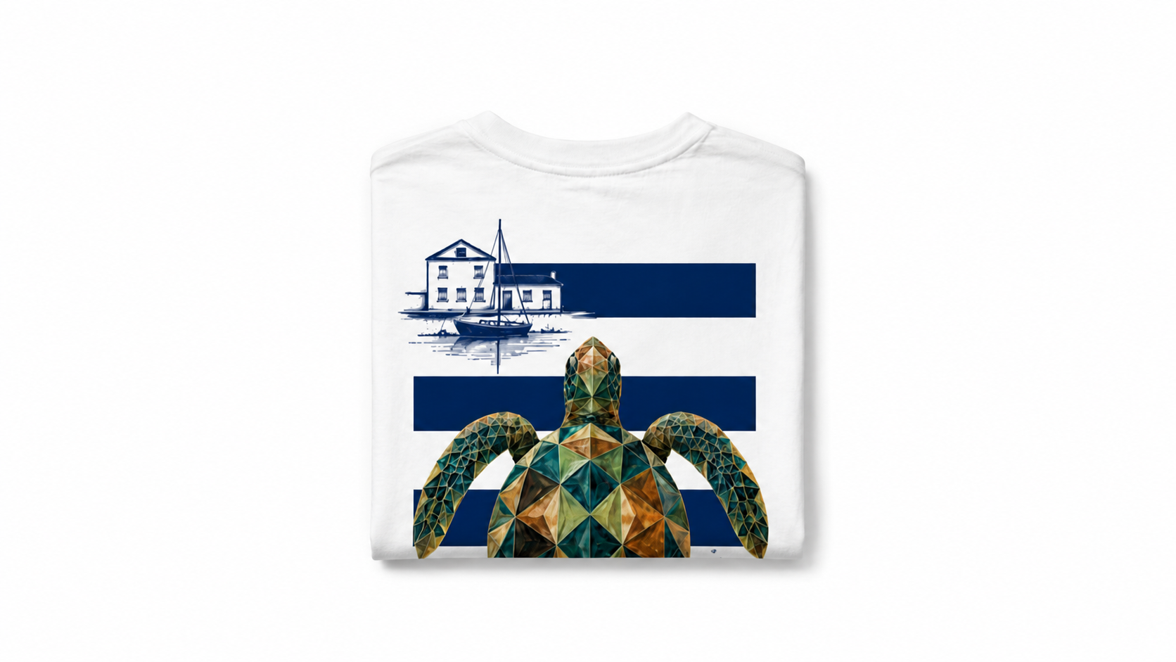 T-shirt Port-Cros 🌊 — Collection SUD ☀️ | 100 % coton 240 GSM 🇫🇷 | Maison Polygon