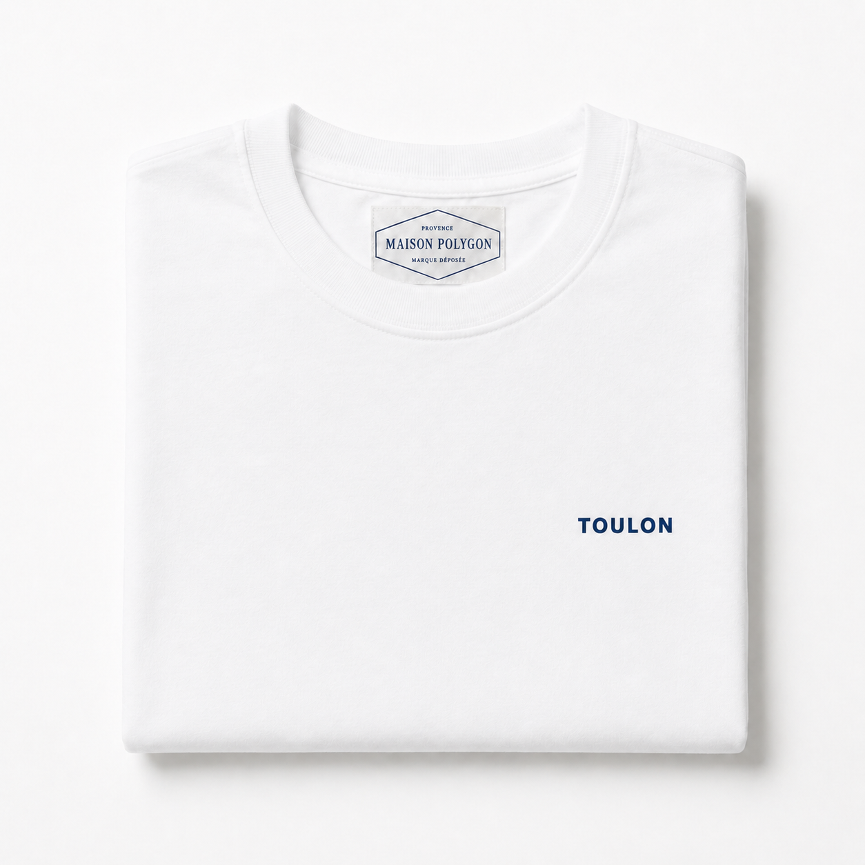Précommander le T-shirt Toulon ⚓️ — Collection SUD ☀️ | 100 % coton 240 GSM 🇫🇷 | Maison Polygon
